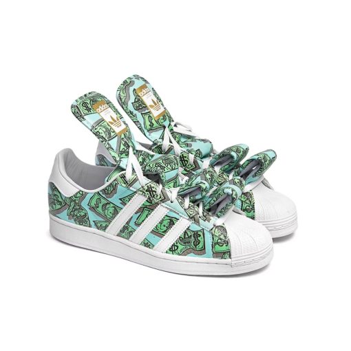 Adidas Superstar X Jeremy Scott Money - The first Superstar