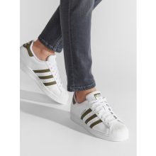Adidas Superstar - White Focus Olive