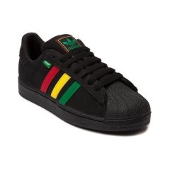Adidas Superstar - Rasta Black