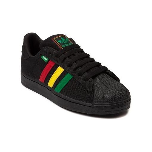 Adidas Superstar - Rasta Black