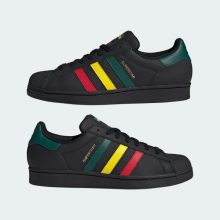 Adidas Superstar - Rasta Black