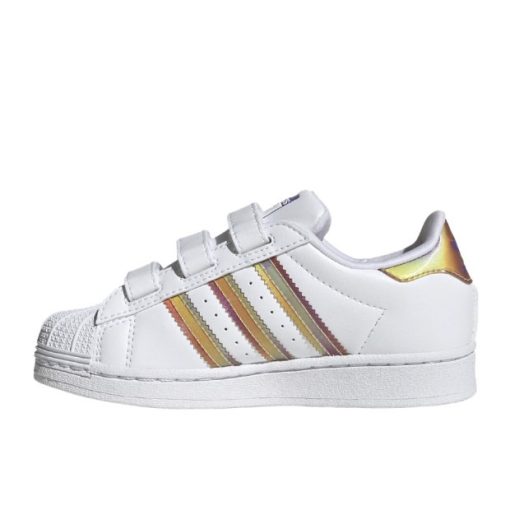 Adidas Superstar - Iridescent White Child