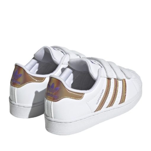 Adidas Superstar - Iridescent White Child