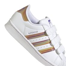 Adidas Superstar - Iridescent White Child