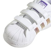 Adidas Superstar - Iridescent White Child